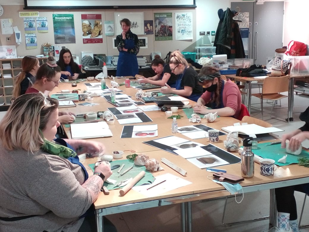 young parents on the Bronze Arts Award course
