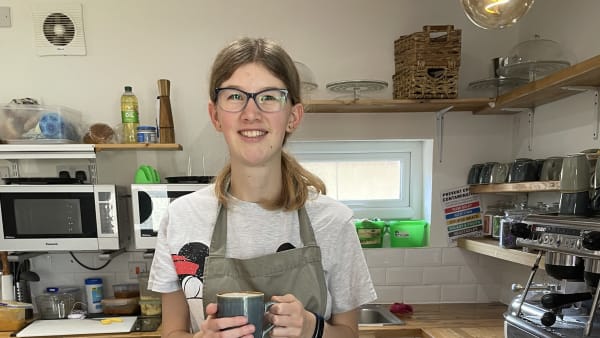 Cara Coffee volunteer Hannah
